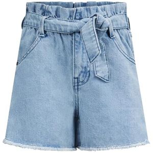 Retour denim de luxe Valentina Powder Blue Denim Shorts voor meisjes, blauw (light blue denim), 3-4 Jaren