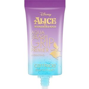 Catrice Disney Alice in Wonderland Aqua Splash Grip Primer, hydraterend, langhoudend, verfrissend, dauwachtig, doorzichtig (30ml)