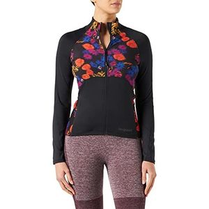 Desigual Sweat_Tenis Sweatshirt voor dames, zwart, S