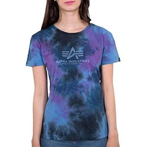 Alpha Industries Basic T Batik T-shirt voor dames Galaxy Batik