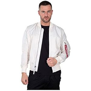 Alpha Industries MA-1 TT Bommenwerperjas voor heren Jet Stream White