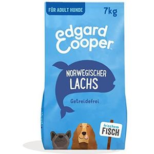 Edgard & Cooper Hondenvoer Droog graanvrij hypoallergeen hondenvoer hond volwassenen natuurlijke 7 kg zalm met veel vers vlees, smakelijk en evenwichtig voedsel, mono-eiwitten