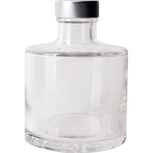 Reis Flaschengroßhandel GmbH 12577-K6 »Vanessa« fles glashelder, met schroefdop, inhoud: 0,20 liter, glas