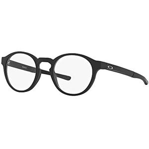Oakley Ox8165 Saddle Square Prescription Eyewear Frames voor heren, satin black, Eén Maat