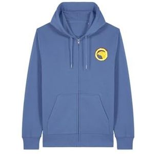 COMPAGNIE DE CALIFORNIE Sweatshirt met ritssluiting voor kinderen, 6 jaar, hemelsblauw, Blauw, 6 Jaar