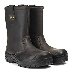 Aigle IOLAR S3, veiligheidslaarzen, heren, Dark Brown, 45 EU