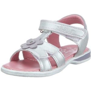 s.Oliver Casual sandalen voor meisjes, Wit Weiss Wit 100