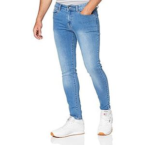 Enzo Skinny Jeans voor heren, lichte wasbeurt, 38 NL/Lang