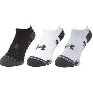 Under Armour - Performance Tech - Sokken - Grijs/Wit - 3-pack - Maat 42-47.5 EU