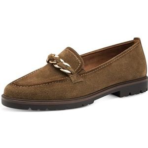 Tamaris - Instappers - Beige - Suède