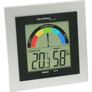 Technoline WS 943 temperatuurstation zilver-zwart