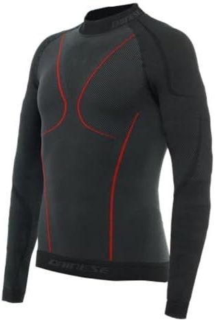 DAINESE, Thermo LS Technisch ski-shirt voor heren, zwart/rood, XS/S, Meerkleurig., XS/S