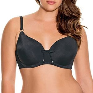 Dorina Fiji curves met schalen voor dames - zwart - 95F