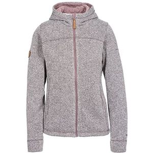 Trespass Women's Reserve Warm Microfleece Jas Met Capuchon 260gsm, Dusty Heather, XXL UK