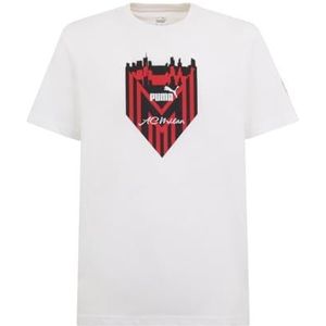 PUMA - Ftlbicons - T-shirt - Wit - Volwassenen - AC Milan Collectie