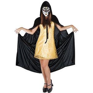 Niet geschikt – s8265 – accessoires voor kostuum – accessoireset – cape dames met Venetiaans masker