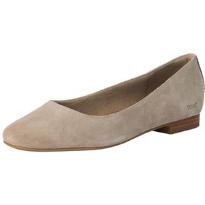 TOMS Briella Ballet Flat voor dames, Dune Suede, 36 EU