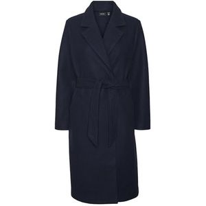 Vero Moda Fortun jas overjas voor dames, Navy blazer/detail: effen, XXL