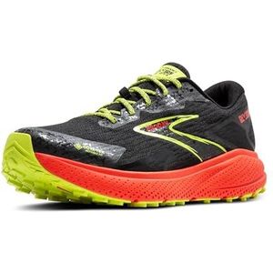 Brooks Divide 5 GTX herensneakers, zwart (Cherry Lime), maat 42,5, zwart, kersengroen, 42.5 EU