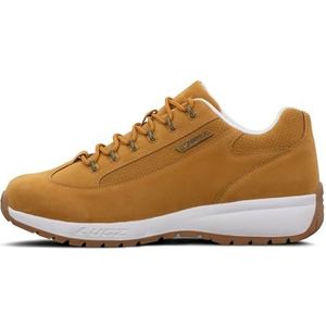 Lugz Heren Express Classic Low Top Fashion Sneaker, Gouden Tarwe/Wit/Gom, 46 EU