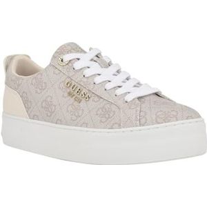GUESS Genza Sneaker voor dames, Duif 150, 9 US