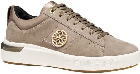 Geox - Dalyla - Damestrainers - Rubber - 67% Leer Kalfs Suède