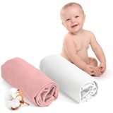 Hoeslakens - Wit - Katoen - 1 Stuk