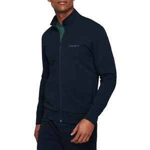 Hackett London Heren Firenze Smart Sweatshirt, Blauw (Navy/Grijs), XL, Blauw (zwart/grijs), XL