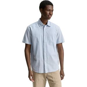 TOM TAILOR Denim heren overhemd, 13302 - Licht Metaal Blauw, XL