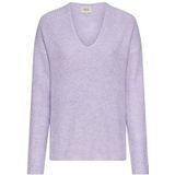 camel active - Gebreide Trui - Paars - V-hals