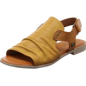 Mustang Dames 1388-808 sandalen, geel, 36 EU, geel, 36 EU