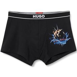 HUGO Heren Trunk, 3, zwart, L