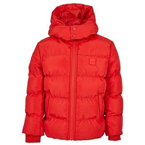 Urban Classics Jongensjas Boys Hooded Puffer Jacket, winterjas voor jongens, donsjack verkrijgbaar in vele kleuren, maten 110/116-158/164, hugered, 146-152