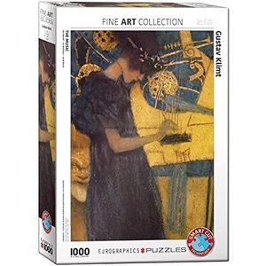 Eurographics de muziek van Gustav Klimt Puzzle (1000 stuks)