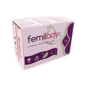 FEMILADY Comprimeren Dia 8 lagen, 10 stuks, niet van toepassing