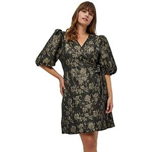 Peppercorn Vrouwen Hatisha wikkeljurk Curve, zwart PR, 22