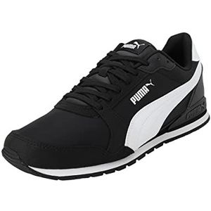 PUMA Sneaker St Runner V3 Nl uniseks-volwassene Low top , Puma Zwart Puma Wit , 44 EU