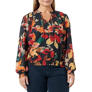 s.Oliver Damesblouse, Blue AOP, 38