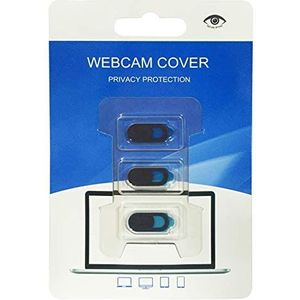 Camera Cover X3 voor Alcatel Idol 5 Smartphone Webcam PC Tablet 3 stuks zwart