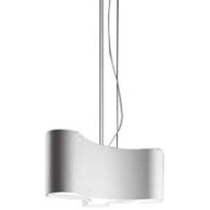 220003 dimbare hanglamp, 2 leds 9, 2 W, 500 mA, met diffuser van plexiglas, wit, 35 x 51 x 28 cm