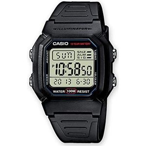 Casio Horloge W-800H-1AVES, Zwart, één maat