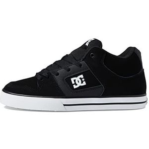 DC Dc pure mid mannen skateboard voor heren skischoenen, zwart/wit, 41.5 EU