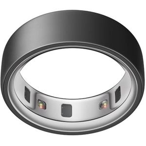 Oura Ring 4 - Stealth - Maat 5 - Smart Ring | Maat Eerst met Oura Ring 4 Sizing Kit | Slaap Tracking Draagbaar - Hartslag - Fitness Tracker - Batterijduur Tot 8 dagen