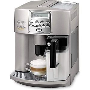 De'Longhi Magnifica ESAM 3500.S Volautomatische espressomachine met melkopschuimmondstuk voor cappuccino, met espresso knop met directe keuzeknop, 2-kopjesfunctie, grote watertank van 1,8 liter,