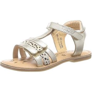 KICKERS Diamant, sandalen voor kinderen, pony, goud, 38 EU, gouden pony, 38 EU