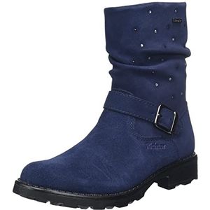 Richter Kinderschuhe Meisjes Jane halflange laarzen, blauw (Atlantic), 36 EU