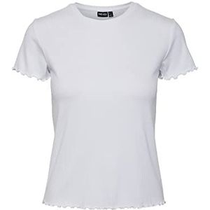 PIECES PCNICCA SS O-Neck Top NOOS, wit (bright white), L