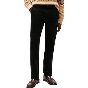Tommy Hilfiger Heren Denton PD Corduroy MW0MW40267 Chino, Zwart, 38W/30L, Zwart (zwart), 38W / 30L