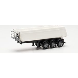 Herpa Schmitz Cargobull Tuimeloplegger voor vrachtwagens met stalen bak, getrouw in schaal 1:87, modelauto, modelbouwaccessoires, decoratie, accessoires voor miniatuurmodellen van kunststof