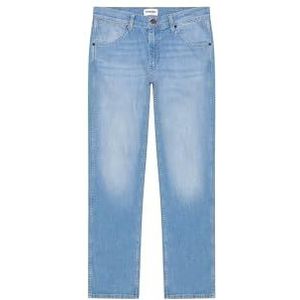 Wrangler - Greensboro - Jeans - Blauw - Katoen